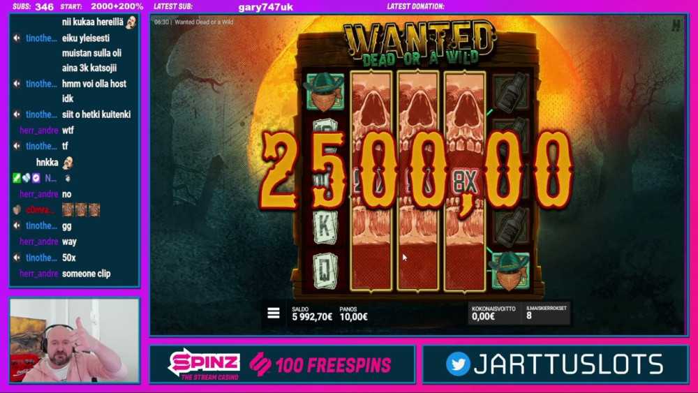 First-Spin-Bonus-Big-Win-From-Wanted-Dead-Or-A-Wild