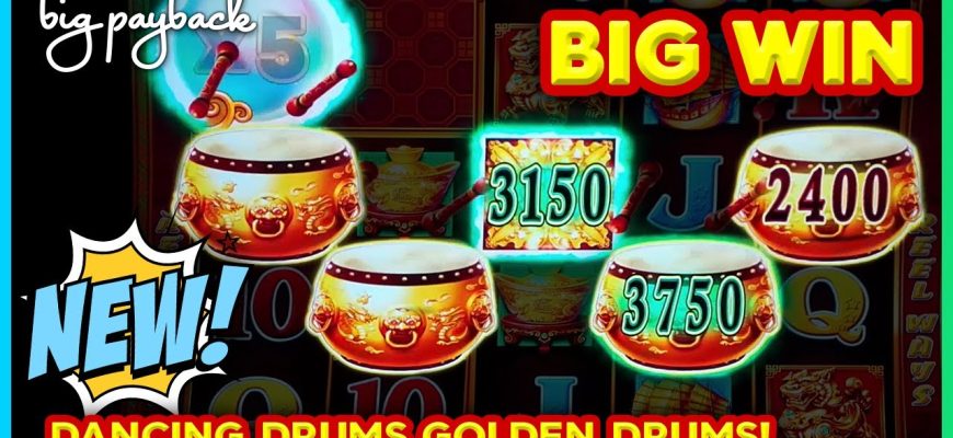 NEW-Dancing-Drums-GOLDEN-DRUMS-Slot-BIG-WIN-SESSION