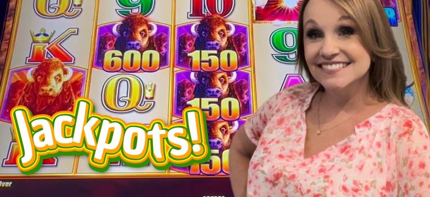 Big-Wins-On-The-Newest-Buffalo-Slot-Machine-At-A-Las-Vegas-Casino