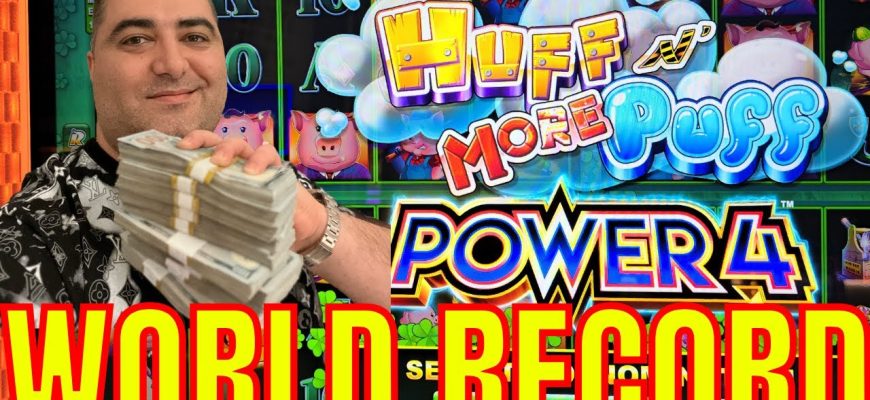 World-RECORD-BREAKING-JACKPOT-On-HUFF-N-MORE-PUFF-POWER-4-Slot